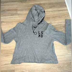 LSKD HALF ZIP WAFFLE HOODIE